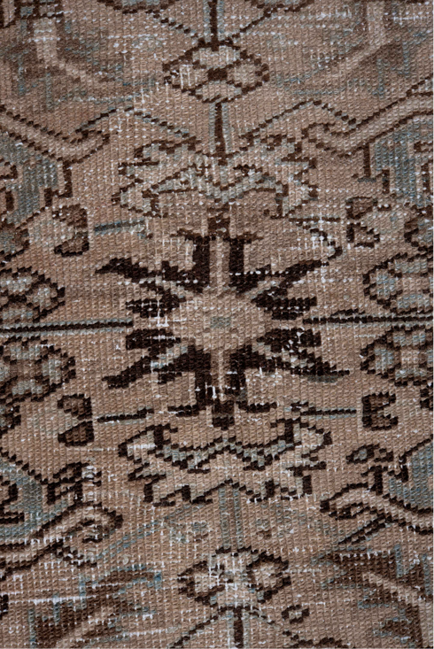 Antique Heriz Area Rug (7' x 10')